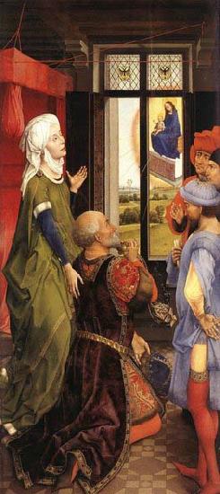 WEYDEN, Rogier van der Bladelin Triptych oil painting image